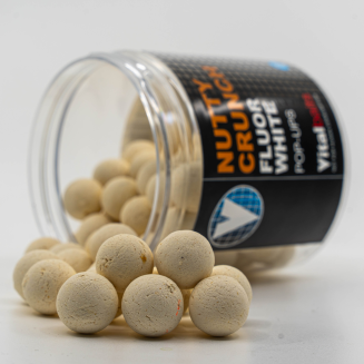 Kulki Vital Baits Pop-ups Nutty Crunch Fluor White 14mm - 2