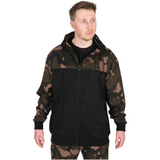 Bluza Fox Lw Black/Camo Split Zip Hoody - L - 2