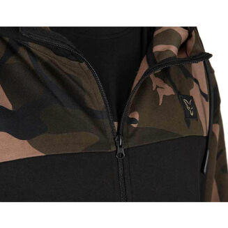 Bluza Fox Lw Black/Camo Split Zip Hoody - L - 5