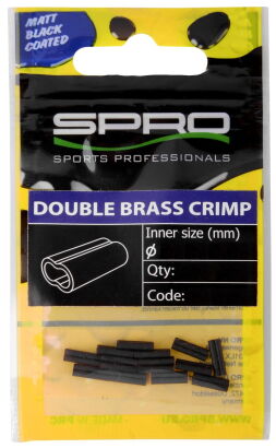 Spro Tulejki Zaciskowe Double Brass Crimp 0,8mm 17szt.