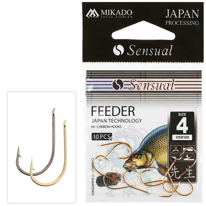 Haczyki Mikado Sensual - Feeder 9109 #8 BN