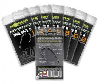 Haczyki Korda Wide Gape B Barbless - 8 - 2