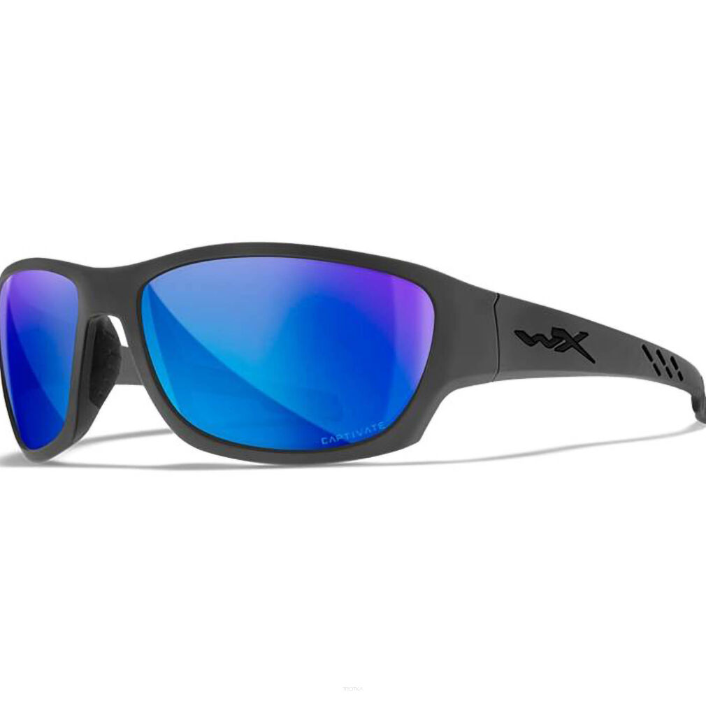 Okulary Wiley X CLIMB Captivate Blue Mirror Matte Grey Frame