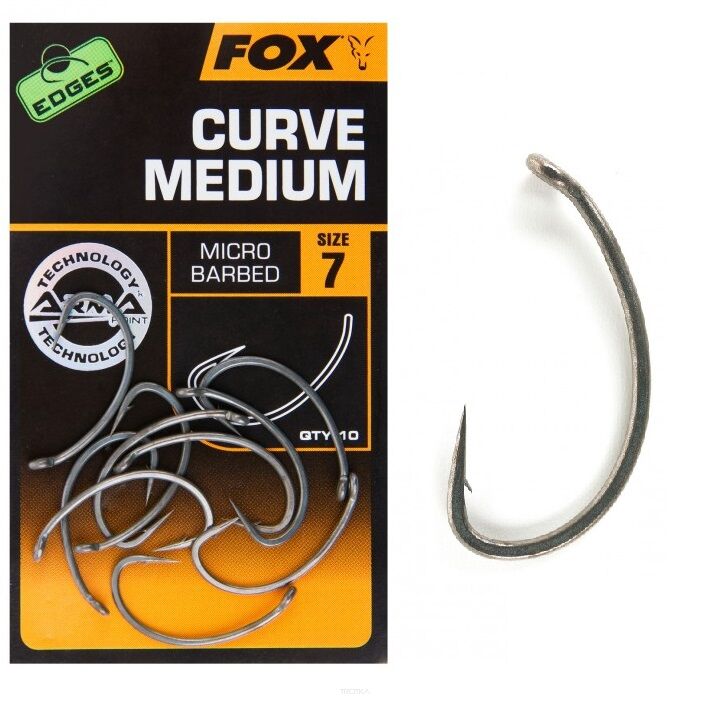 Haczyki FOX Arma Point Curve Medium - roz. 7 CHK202