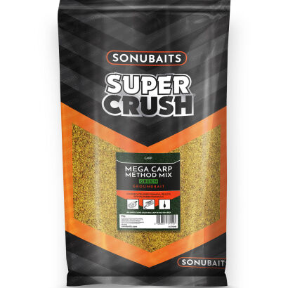 Zanęta Sonubaits Supercrush Mega Carp Method Mix Green 2kg