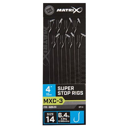 Przypony Matrix MXC-3 Super Stop Rigs 10cm - 14