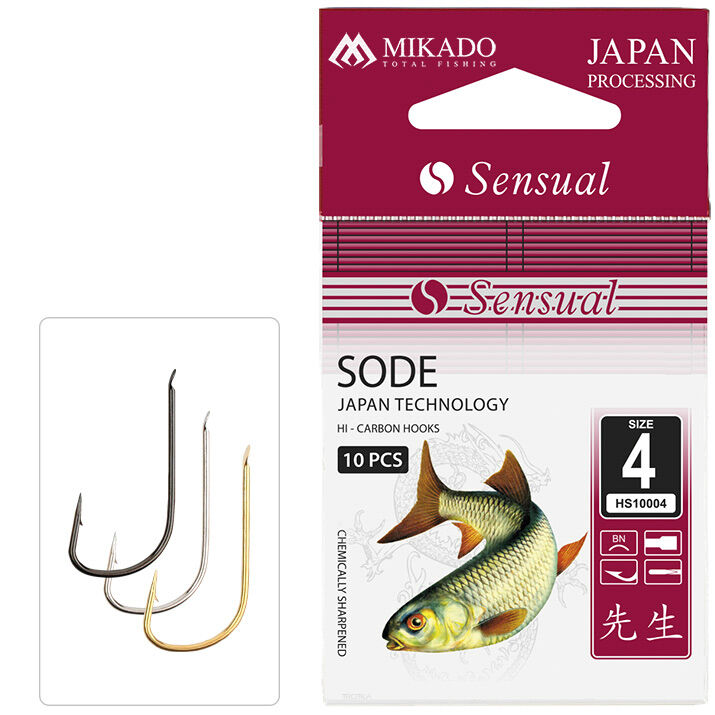 Haczyki Mikado Sensual - Sode  #10G
