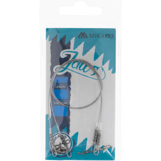 Przypon Stalowy Mikado Jaws 35cm/15kg - Op.2szt - 3