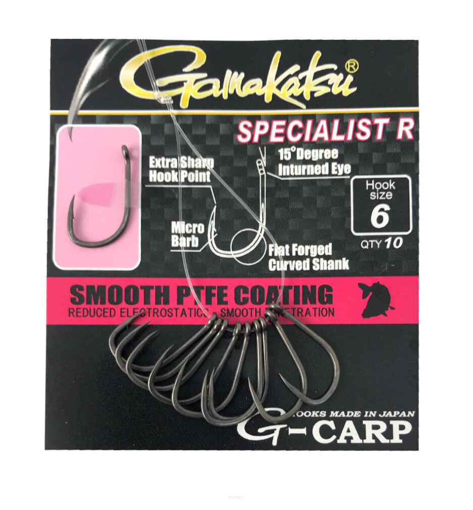 G-Carp haczyki Specialist R Hooks Grey roz.6