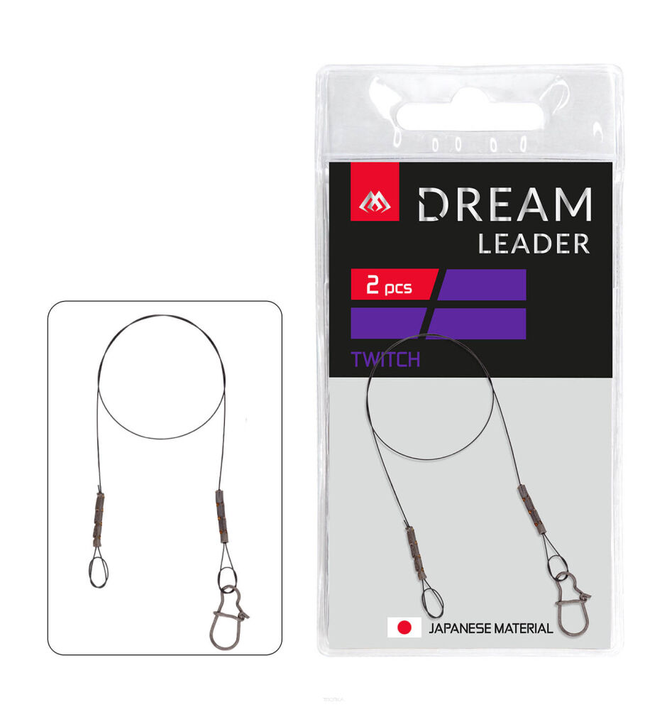 Przypony Mikado Dream Leader Twitch 30cm/26lb/12kg