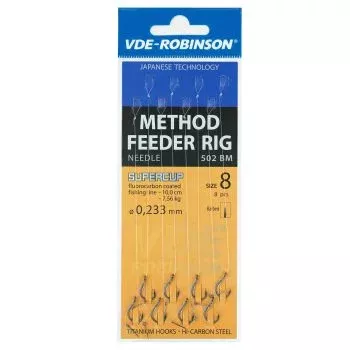 Przypony VDE-R Żyłka Bagnet Method Feeder 502BM #8 0,233mm