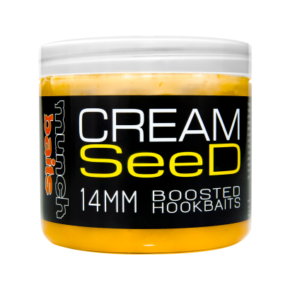 Kulki haczykowe Boosted Munch Baits - Cream Seed - 18mm