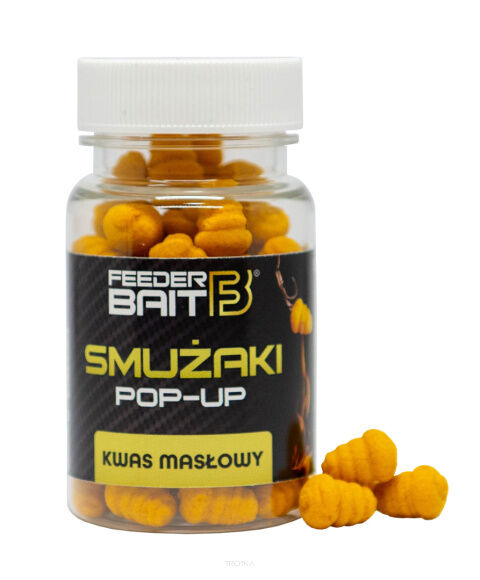 Smużaki F.BAIT FB16-7Pop Up Feeder Bait 8mm - Kwas Masłowy