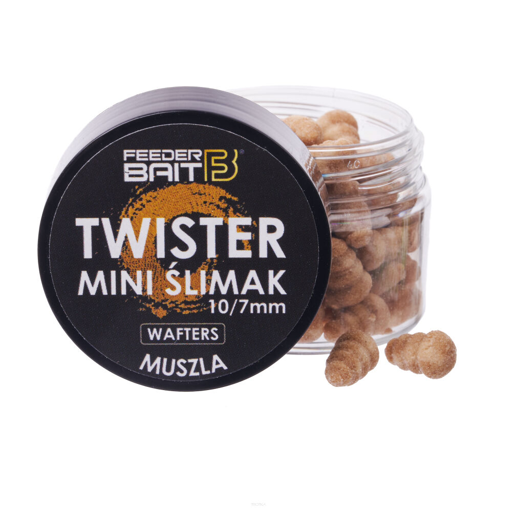 Przynęty do metody Feeder Bait Wafters Mini Ślimak - Muszla