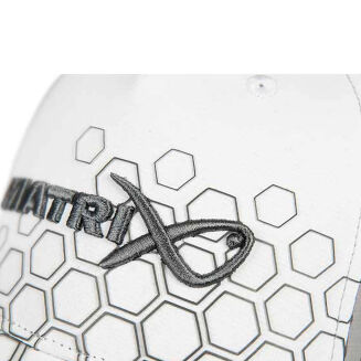 Czapka Matrix Hex Print Baseball Cap  - White - 2