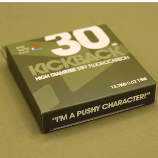 Fluorocarbon One More Cast Kickback High Diameter Stiff Fluorocarbon 0,52mm 25lb 15m - 2