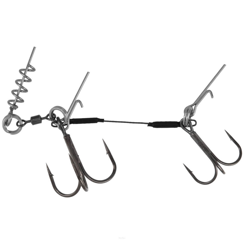 Dozbrojki Tytanowe Mikado Jaws Double Evo Titanium 25kg Kotwice 1/0 , 1