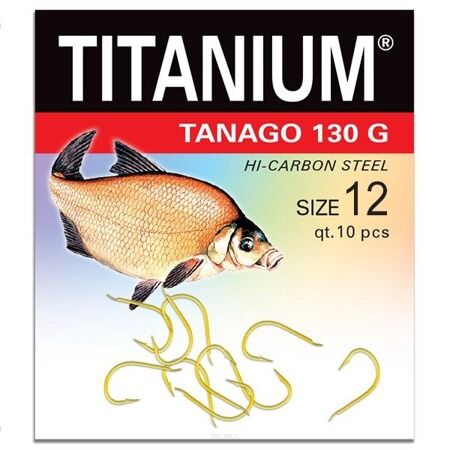 Haczyki Robinson Titanium - Tanago 120G - roz. 10  02-P-130G-10