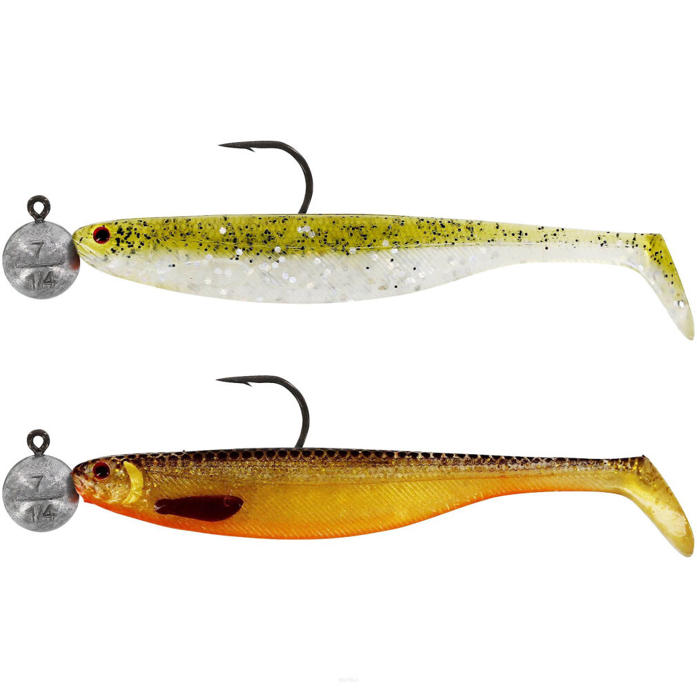 Zestaw Uzbrojonych Gum Westin Shadteez Slim R 'N R 10cm 7g - Clear Water Mix 1