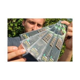 Przypon Korda Krank 2 Barbless Kamo 30lb 13.6kg - 3