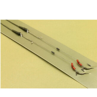 Przypony One More Cast Surrender All-In-1 Rigs Blend Leadcore Solid Bag Rig Cassien Barbed - 6 - 5