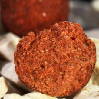 Kulki Proteinowe Ultimate Products Monster Crab & Strawberry Boilies - Krab Z Truskawką 24mm 1kg - 3