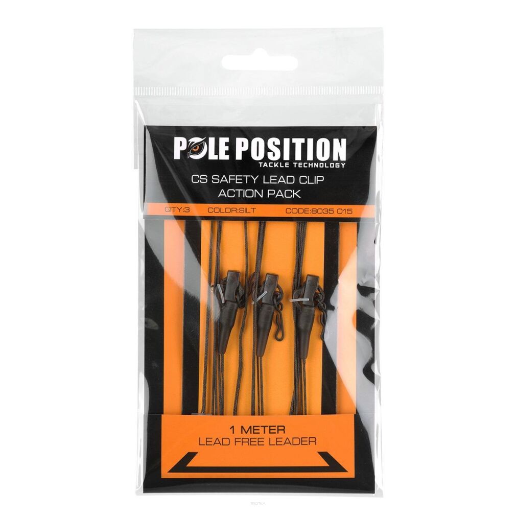 Leadcore Pole Position Leadclip SET 45lb - Silt