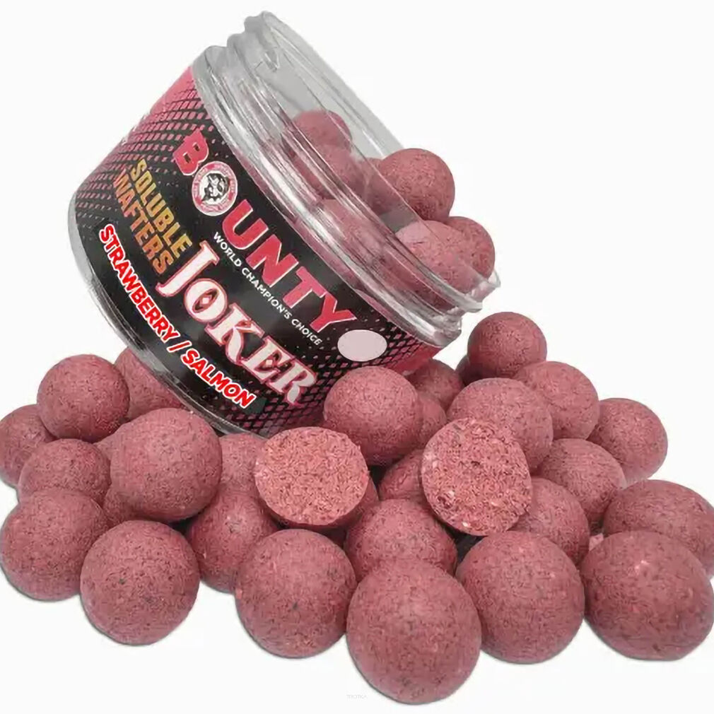 Kulki Bounty Soluble Wafters Bounty Joker Strawberry/ Salmon 18mm