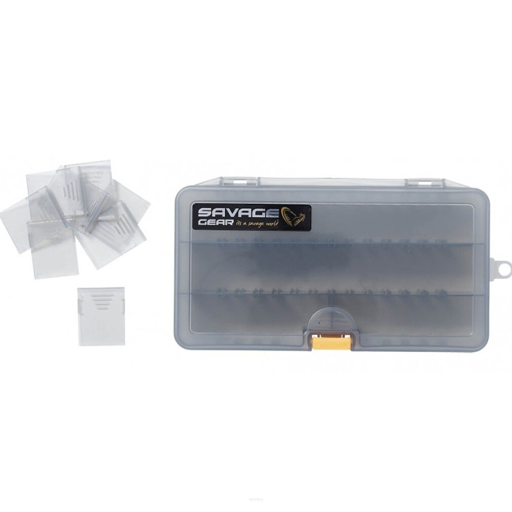 Organizer Savage Gear Lurebox 4B Smoke 21.4x11.8x4.5cm