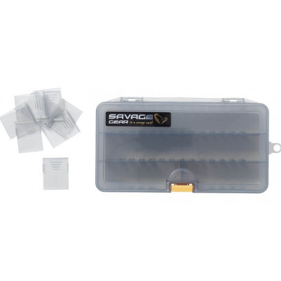 Organizer Savage Gear Lurebox 4B Smoke 21.4x11.8x4.5cm