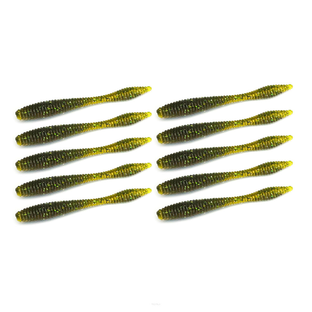 LureCraft Hirudo Leech 5cm 10szt. Boogy Green