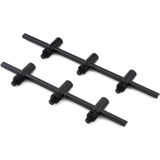 Buzz Bar Fox Black Label Slim Adjustable 3 Rod Buzz Bars 220mm - 250mm - 2
