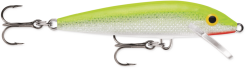 Rapala Original Floater F07 7cm 4g Silver Fluorescent Chartreuse wobler