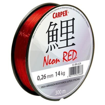 Żyłka Robinson Carpex Neon Red 300m/0,28mm