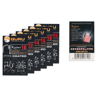 Haczyki Guru Kaizen Spade End Barbless - 12 - 2