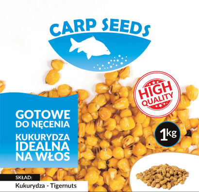 Ziarno Carp Seeds - Kukurydza Orzech 1kg