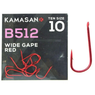 Haczyki Kamasan Spade Red B512 nr 18 - 2