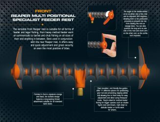 Podpórka przednia Guru Front Reaper Multi Rod Rest GRPF