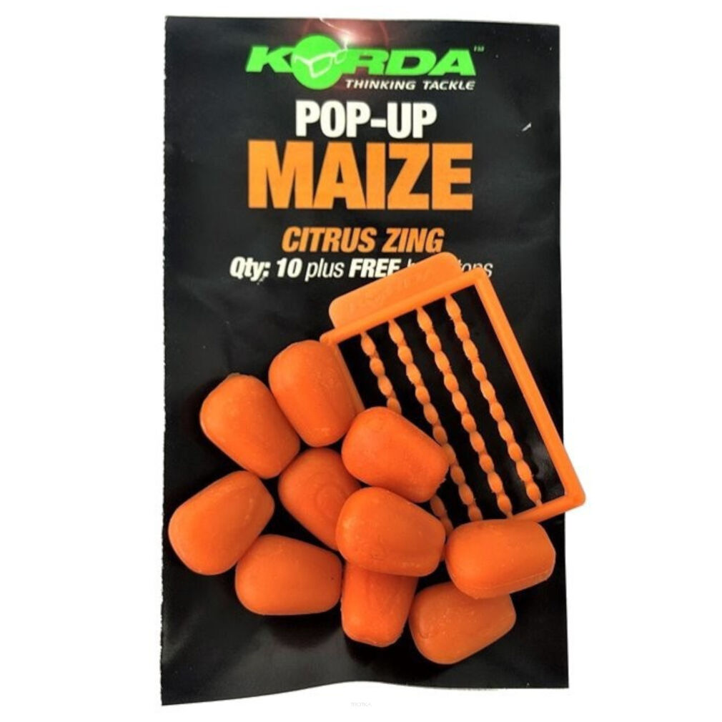 Sztuczna Kukurydza Korda Pop Up Maize Citrus Zing - Orange