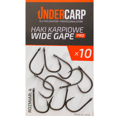 Haki Karpiowe Wide Gape PRO 4