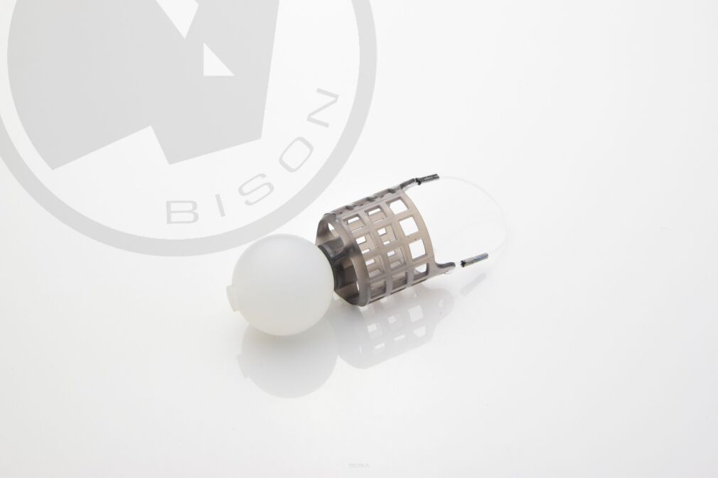 Koszyk do łowienia z opadu Bison - Slow Feeder, White - S