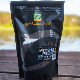 Pellet Solbaits Method Black 2mm 800g - 5