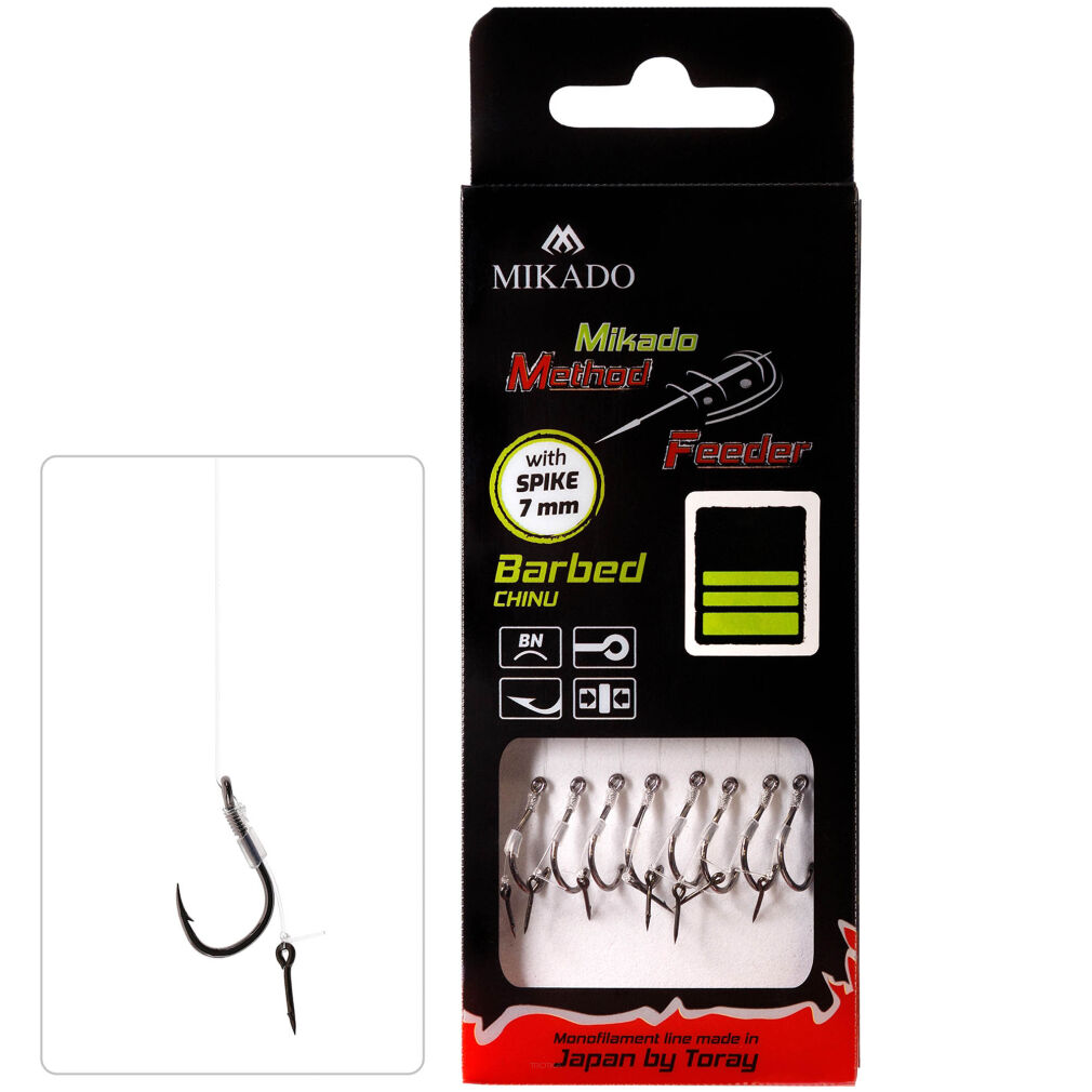 Przypony MF Mikado Z Igłą Zadziorowe MF13 - 10/0.20mm/10cm