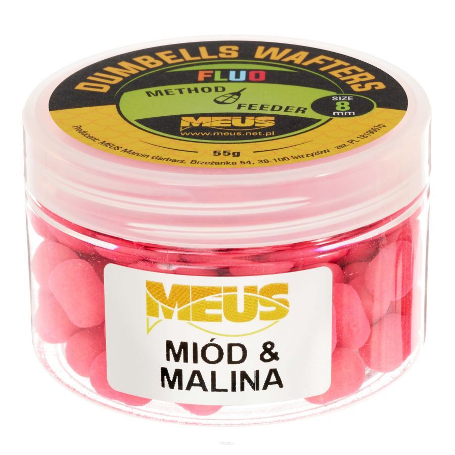 Dumbells Meus Fluo Wafters 8mm Miód&Malina