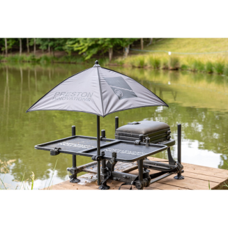 Parasolka Preston OFFBOX36 Grey Bait Brolly - 5