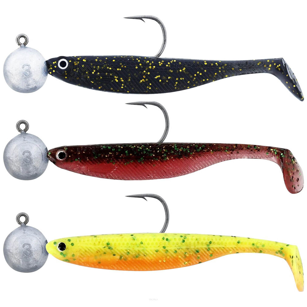 Zestaw Uzbrojonych Gum Westin Shadteez Slim R 'N R 5cm 3g - Dark Water Mix 17