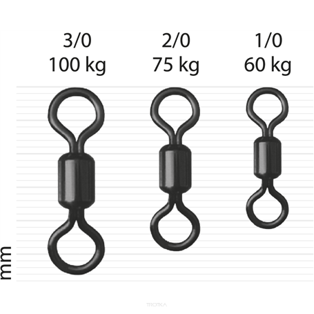 Krętlik Konger Big Game #1/0 - 60kg