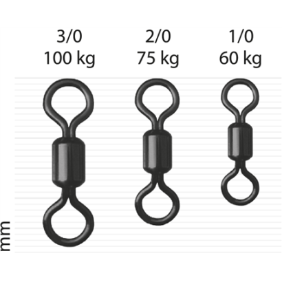 Krętlik Konger Big Game #1/0 - 60kg