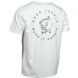 Koszulka Nash Make It Happen Carp Logo T Shirt Ecru - S - 2