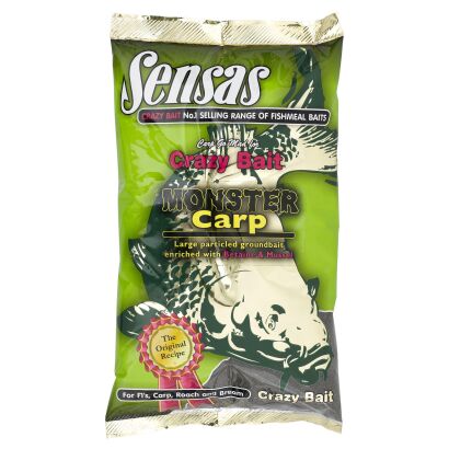 Zanęta Sensas Crazy Bait Monster Carp 1kg